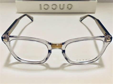 gucci women's eyeglass frames|gucci clear frames women.